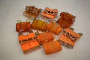 40A Maxi Sicherungen Flachsicherungen Stecksicherungen für KFZ 15 Stück R00065 - Bild 1 von 1