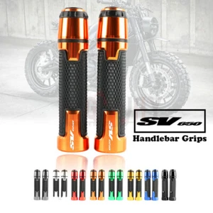 CNC 7/8'' GEL Handle bar End Motorcycle Hand Grips fit SUZUKI SV 650 SV650/S - Picture 1 of 50