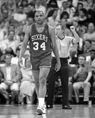 Philadelphia 76ers CHARLES BARKLEY Glossy 8x10 Photo Basketball Poster HOF 2006 Cover