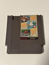 Super Mario Bros. / Duck Hunt / World Class Track Meet NES Original Nintendo