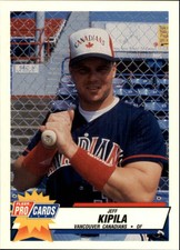 1993 Vancouver Canadians Fleer/ProCards #2610 Jeff Kipila
