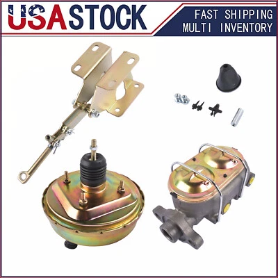 Fits Jeep CJ5 CJ7 2.5L 4.2L 5.0L Power Brake Booster Master Cylinder Bracket - Image 1 of 4