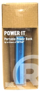 VGUC RadioShack 2200mAh Auto Pocket Size Power It Portable Power Bank Blue WORKS - Picture 1 of 13