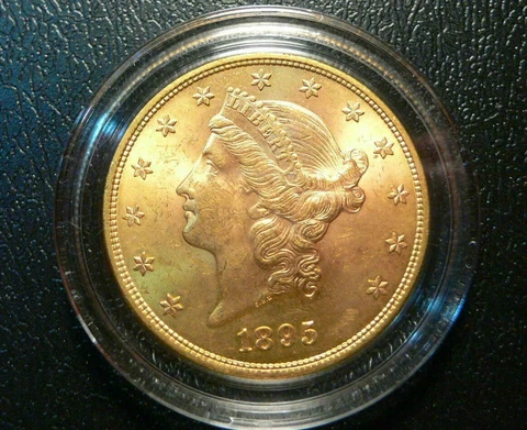 1895 $20 Gold Liberty Head Double Eagle (UNC) Cover