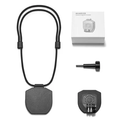 Magnetic Neck Strap Holder Mount Bracket Adapter With Lanyard For DJI Action 4 - Image 1 of 4