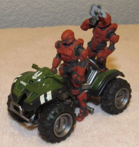 Vehículo ATV Halo Mongoose con 2 figuras - JADA Toys 2012 Microsoft - Imagen 1 de 2