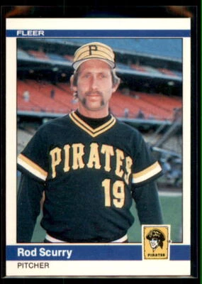 1984 Fleer Rod Scurry #264 Pittsburgh Pirates - Image 1 of 2