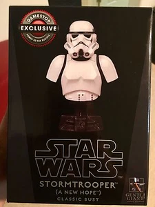 Busto clásico Star Wars Stormtrooper escala 1/6 A New Hope Gentle Giant GameStop - Imagen 1 de 5