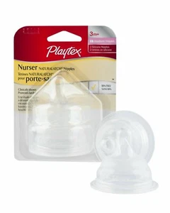 Playtex Drop-Ins NaturaLatch Silicone Nipple - Medium Flow - 2 Pack - Picture 1 of 1