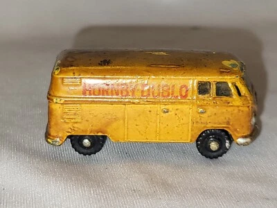 Autobús a motor fundido a presión de colección Volkswagen Hornby Dulbo Dinky Toys Inglaterra por Meccano Foto 1 de 4