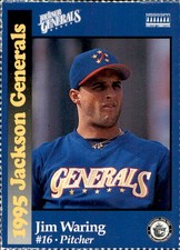 1995 Jackson Generals Smokey #25 Jim Waring Lake Brantley Altamonte Springs FL