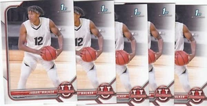 (5) 2021-22 Jabari Walker Bowman University ROOKIE LOT #60 - Colorado Buffaloes - Picture 1 of 1