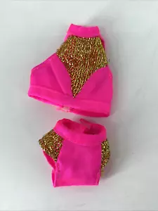 Barbie bambola Splash N 1996 colore rosa e oro costume da bagno Mattel - Foto 1 di 8