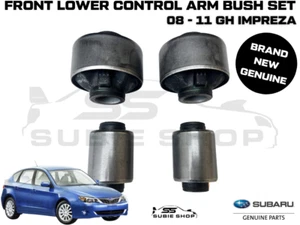 GENUINE Subaru Impreza GH GE RS 2008 -11 Front Lower Control Arm Bush Bushes Set - Picture 1 of 11
