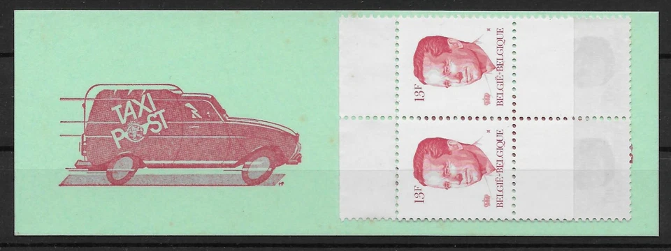 Bélgica - Folleto - 1986 - COB 18** - SCOTT 1092 - Goma amarilla - MNH - Foto 1 de 1