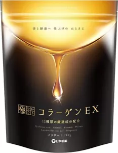 Polvere Nippon Shinyaku Goku Select Collagene EX 180 g - Foto 1 di 6