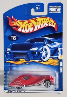 HOT WHEELS TALBOT LAGO DIE-CAST VEHICLE COLLECTOR NO. 173 MATTEL 2001 - Image 1 of 4