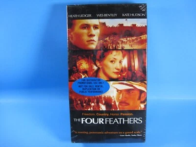 The Four Feathers (VHS,2002) Kate Hudson Heath Ledger Screener Promo New Sealed - Image 1 of 4