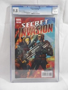 2008 SECRET INVASION #3 - CGC 9.8 WHITE- DYNAMIC FORCES EDITION! MEL RUBI Cover! - Picture 1 of 3