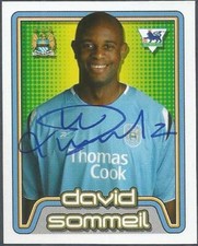 MERLIN-2005-F.A.PREMIER LEAGUE 05- #334-MANCHESTER CITY-DAVID SOMMELL