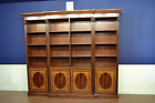 Leighton Hall Large Traditional Mahogany Bookcase