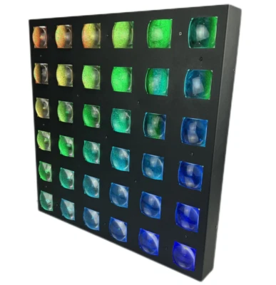 STAGE MATRIX 36 RGBW 6x6 Quad-Colored Matrix DJ Blinder Light dot beam effect - Image 1 of 4