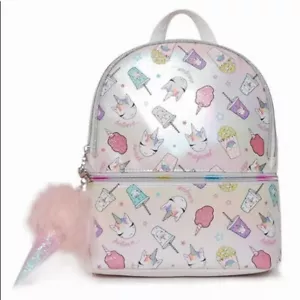 OMG! Accessories Unicorn Metallic Backpack Handbag - Picture 1 of 3