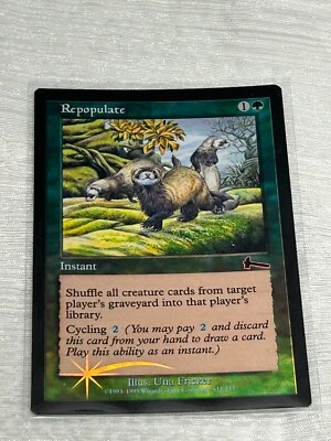 Urza's Legacy Foil Repopulate MTG Magic The Gathering Card 111/143 NM - Image 1 of 3
