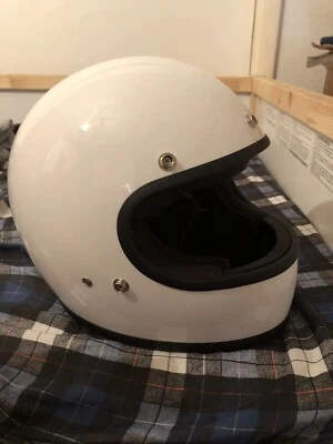 Casco de moto Biltwell Gringo S blanco brillante XS Foto 1 de 3