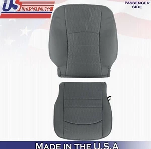 2013 to 2018 For Dodge Ram 5500 SLT Passenger Top Bottom Cloth Seat Covers Gray - Picture 1 of 12