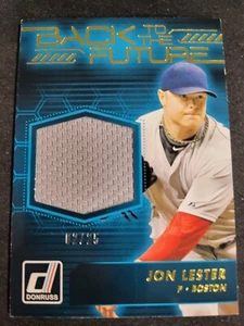 2017 Donruss Jon Lester GAME WORN PATCH /25 Card BFM-JL Red Sox - Picture 1 of 3