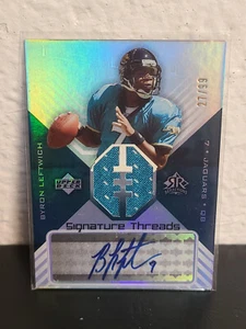 2004 Upper Deck Signature Threads Byron Leftwich Jersey Autograph /99 #ST-BL - Picture 1 of 2