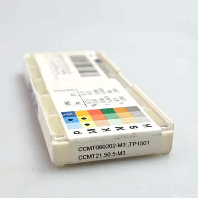 SECO CCMT 060202-M3 TP1501 CCMT21.50.5-M3  Carbide Turning Inserts (Box of 10) - Image 1 of 4