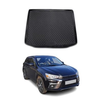 Tapetes de carga OMAC forro para Mitsubishi RVR 2011-2021 goma TPE negro 1 pieza Foto 1 de 4