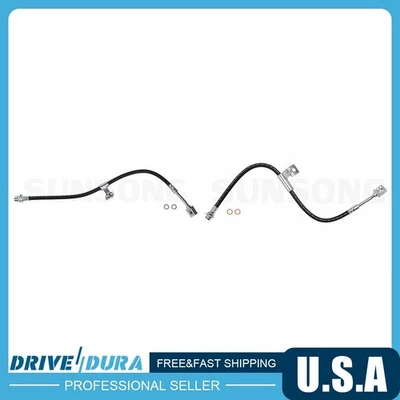 Front Left & Right Brake Hydraulic Hose for 1996 1997 1998 1999 Chevrolet P30 - Image 1 of 4
