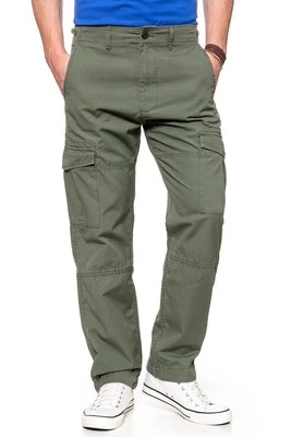 Lee Fatigue Pant Mens 32/34 Cotton Loose Fit Outdoor Cargo Pockets Zip Fly Khaki - Image 1 of 4