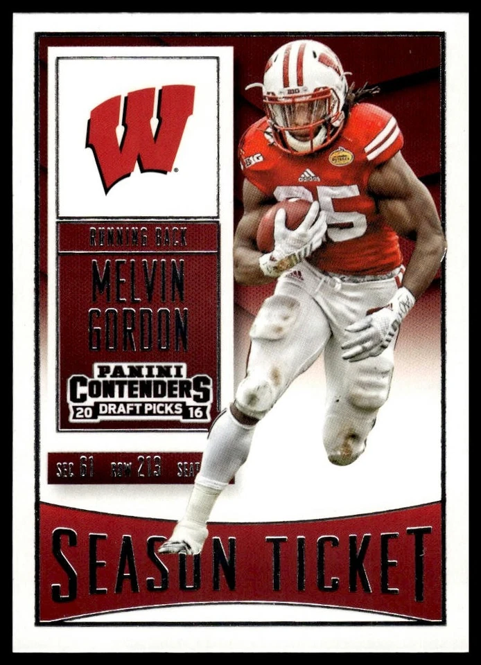 2016 Panini Contenders Draft Picks #75 Melvin Gordon - Image 1 of 2