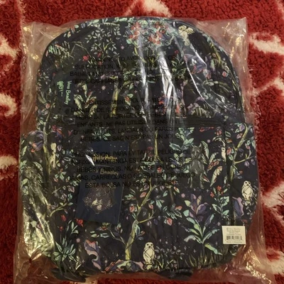 Mochila pequeña Vera Bradley Harry Potter Bosque Prohibido nueva con etiquetas en bolsa original Foto 1 de 4