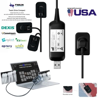 Sensor X dental sensor digital de rayos sistema de imágenes digitales Rayos sensor tamaño 1 Foto 1 de 4