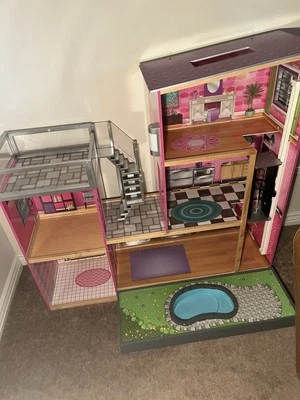 KidKraft Uptown Dollhouse with Furniture, Multicolor - Image 1 of 4
