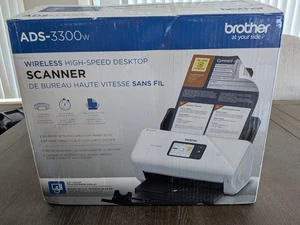 Brother ADS-3300W Wireless High-Speed Desktop Scanner - Afbeelding 1 van 4
