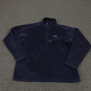 Vintage Patagonia Fleece Sweater Mens XL Blue R Regulator Pullover USA 2000s - Picture 1 of 14