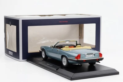 1:18 Norev Jaguar XJ-S 5.3 H.E. Cabriolet 1988 Blu Metallizzato - Immagine 1 di 4