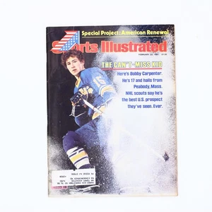 Sports Illustrated February 23, 1981 Bobby Carpenter The Can't Miss Kid - Picture 1 of 9