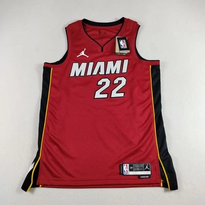 Camiseta Nike Para Hombre LG Multicolor Jimmy Butler Jumpman #22 Miami Heat Swingman NBA Foto 1 de 4