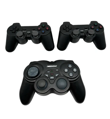 Wireless Bluetooth GamePad Controller Für PS3/Ps2 , PC Dual Vibration - Bild 1 von 4