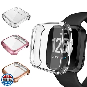 GHIJKL 3 Confezioni Protezione Schermo Compatibile con Fitbit Versa, Ultra Slim Morbido - Foto 1 di 5