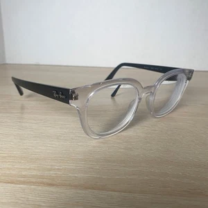 Ray-Ban RB4324-V 5943 Clear Black Cat Eye Eyeglasses Black Frames Only 50-21-150 - Picture 1 of 9