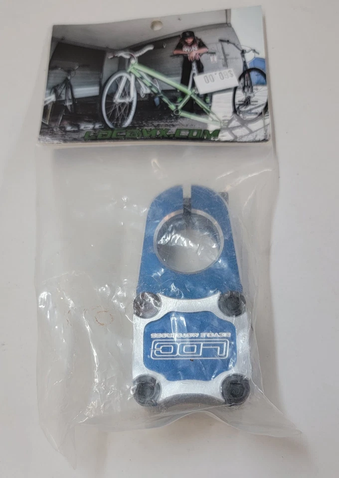 LDC BMX  1" Top Load Stems 45MM Blue NEW - Image 1 of 2