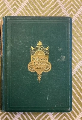 Antique Book, Poetical Works of Elizabeth Barett Browning, 1872 - Image 1 of 4